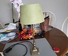 Vintage brass lamp