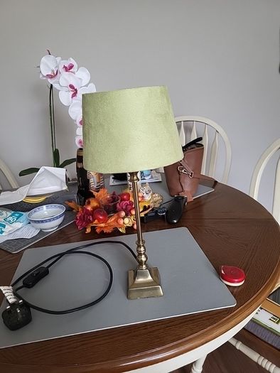 Vintage brass lamp