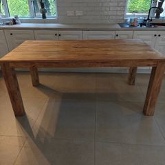 Solid Wood Dining Table  Harvey Norman  180 x 90 cm