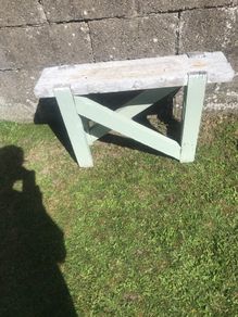 small garden bench