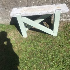 small garden bench