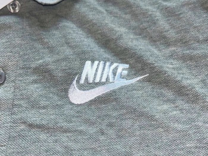 Nike Grey Polo Shirt