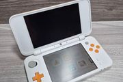 FAULTY Nintendo New 2DS XL 2017 Handheld Video Game Console White &amp; Orange