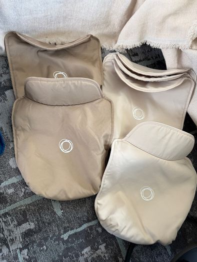 Bugaboo Donkey bassinets and aprons in sword