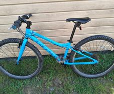 Carrera Junior mountain bike 26-inch wheels and a 14-inch frame.