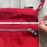 Kipling Arto Medium Crossbody Bag Red Rouge Image 6