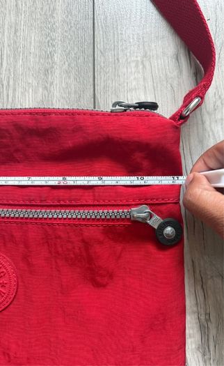 Kipling Arto Medium Crossbody Bag Red Rouge