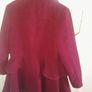 Burgundy Coat Image 2