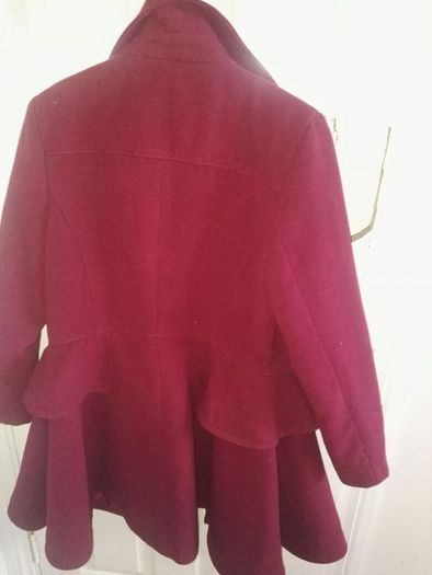 Burgundy Coat