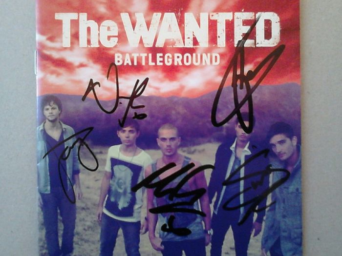Tom Parker autographed CD
