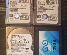 4HDDs - 3 conventional and 1 SSD