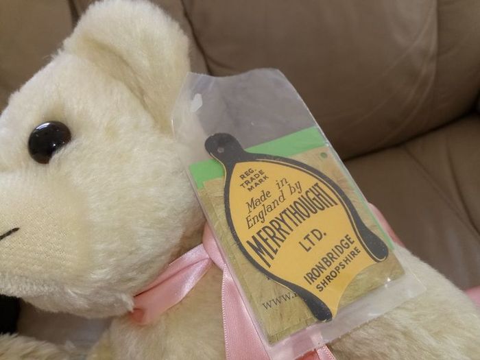 Merry Thought Collectors Alpha Farnell Teddy Bear