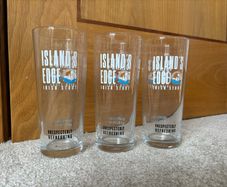 Island's Edge Irish Stout Pint Glasses