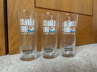 Island's Edge Irish Stout Pint Glasses