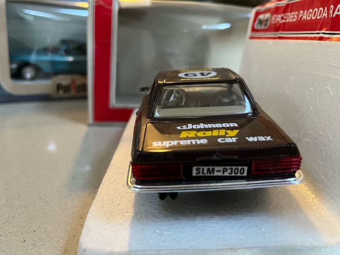 Mercedes 450 SL Pagoda Rally 1/25 Polistil Rare