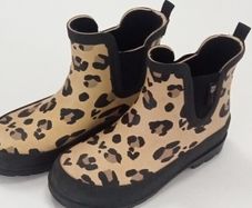 PRICE DROP, Girls Animal Print Chelsea wellies, Size 13