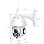 Brand new 1080P PTZ IP Camera Wifi Outdoor Speed Dome Wireless Wifi Security Camera Pan Tilt 4X Digital Zoom 2MP Network CCTV Surveillance Image 7