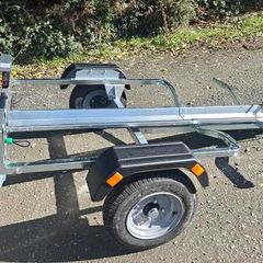 Erde PM320 single motorbike trailer - brand new