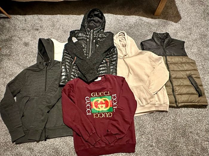 Bundle of mens clothes