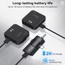 3in1 Wireless Lavalier Microphone for Camera, Phone, Video Recording Podcast Noise Reduction mic Image 6