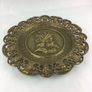 Antique German Brass plaque Image 5