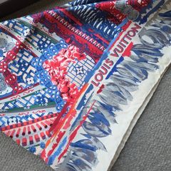 Louis vuitton silk scarf square 90 as new