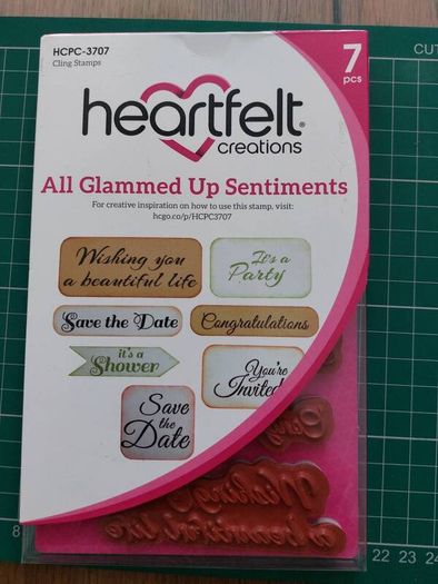 Heartfelt stamps - sentiments