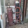 Oxy Acetylene Gas Cylinders Regulators Hoses Trolley Image 4