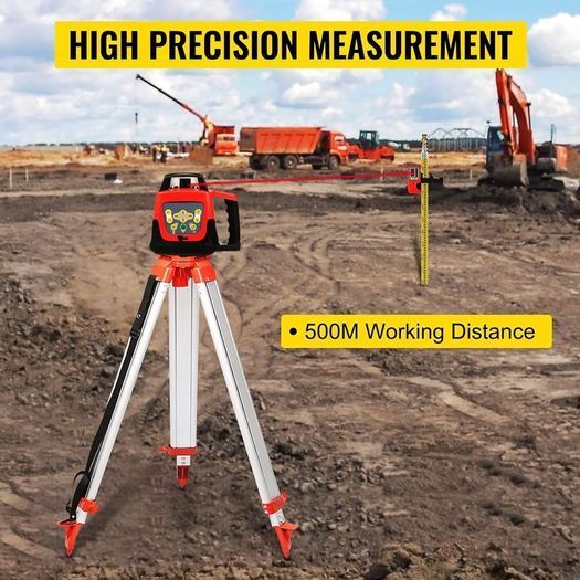 Professional 360 Rotary Laser Level with Tripod