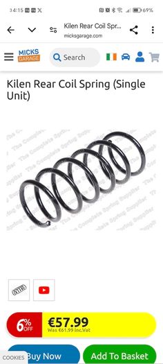 Rear Coil Spring