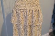 floral skirt