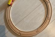 Wooden tracks and train starter set