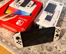 Switch Oled + 128gb Sd