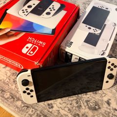Switch Oled + 128gb Sd