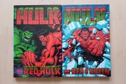 Marvel Incredible Hulk Red &amp; Green Comic Book Hardbacks 2008