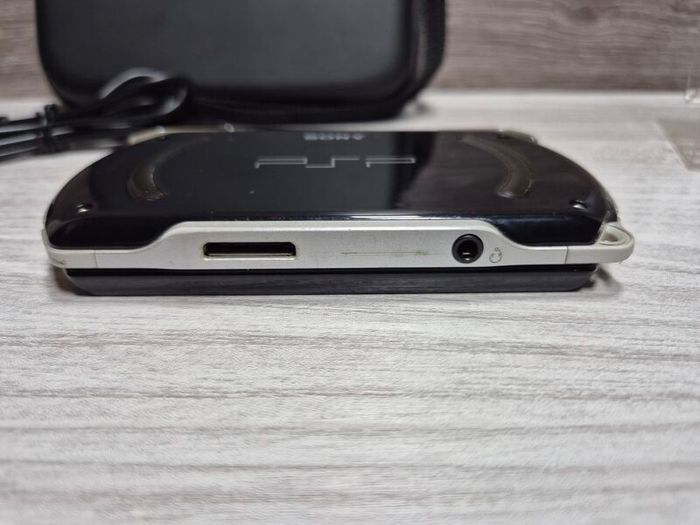 Modded Sony PSP Go 16GB Handheld System - Black -Poor Cosmetic Condition
