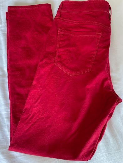 Ann Taylor LOFT - Red Skinny Jeans - UK 14 - New