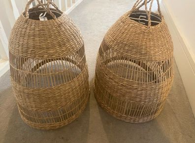 ikea lampshades x2