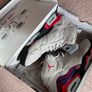 Nike hightops Genuine Nike Men's Jordan Jumpman MVP 678 Shoes - Neutral Grey / Black / Dark Concord / University Red Image 9