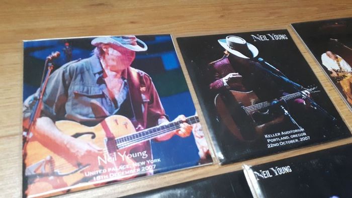Collection of Neil Young Audio DVDs