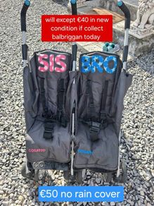 twin stroller
