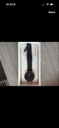 Daniel Wellington black and gold Women's Watch