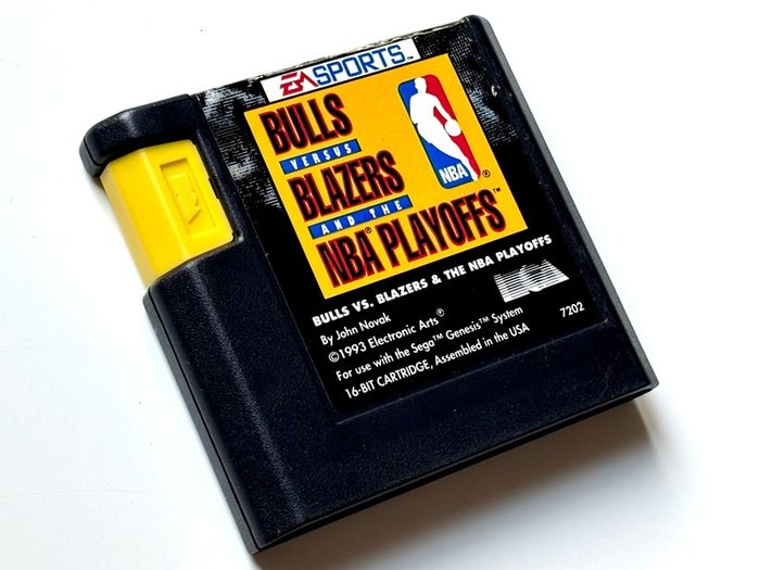 Bulls versus Blazers for Sega Mega Drive - Boxed