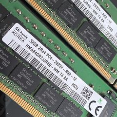 Ddr4 ECC server ram 32gb 2933hz 64 total available