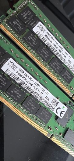 Ddr4 ECC server ram 32gb 2933hz 64 total available