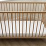 IKEA cot + Mattress (120x60cm) + clevamama mattress protector Image 2