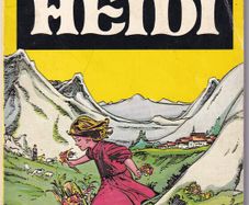 Classics Illustrated Heidi 1981 Peter Haddock Uk Comic