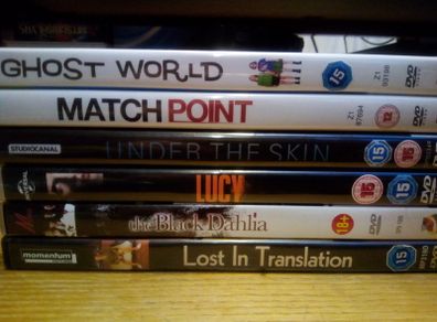 Scarlett Johansson Dvd Collection Bundle Lucy Under The Skin Lost In Translation Etc
