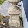 Two Concrete Grecian Urns 3ft High Image 4