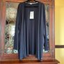 Samoon. Further Reduced New Navy Cardigan . Length Is 33 Inches Image 2